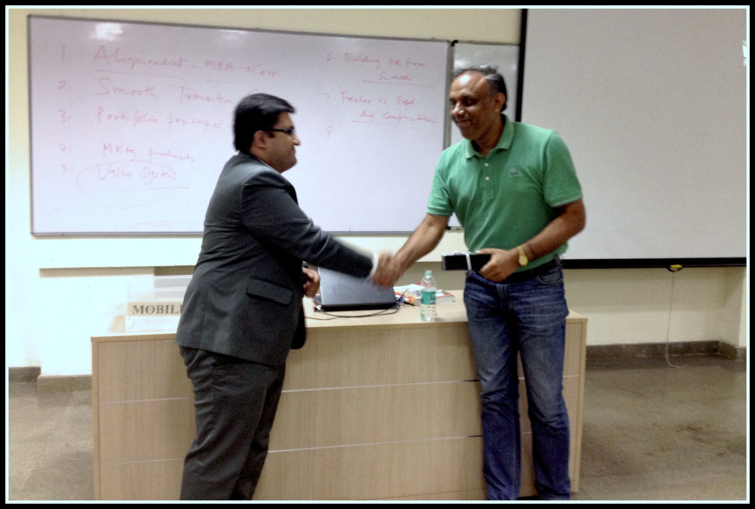 Guest Lecture by Mr. Sanjeev Dixit – Chief People Officer at Allied Blenders & Distillers Pvt. Ltd.